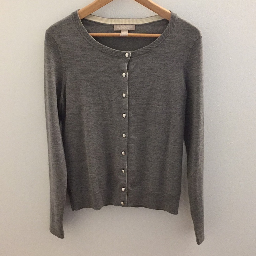 Banana Republic Merino Cardigan Sweater